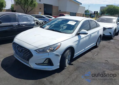 2019 Hyundai Sonata Hybrid Se из США, поврежденный, VIN KMHE24L37KA094139